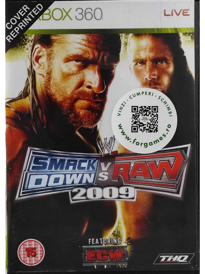 joc Xbox 360 WWE SmackDown vs. Raw 2009